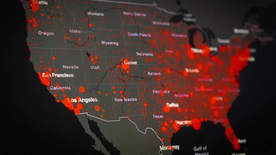 18 million "excess deaths" from the epidemic worldwide? The average life expectancy in the United States drops by 1.8 years and breaks the 75-year record