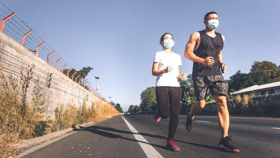 During the epidemic, Mother Soup "runs away"! Doctor: Wearing a mask to exercise may cause hypoxia risk